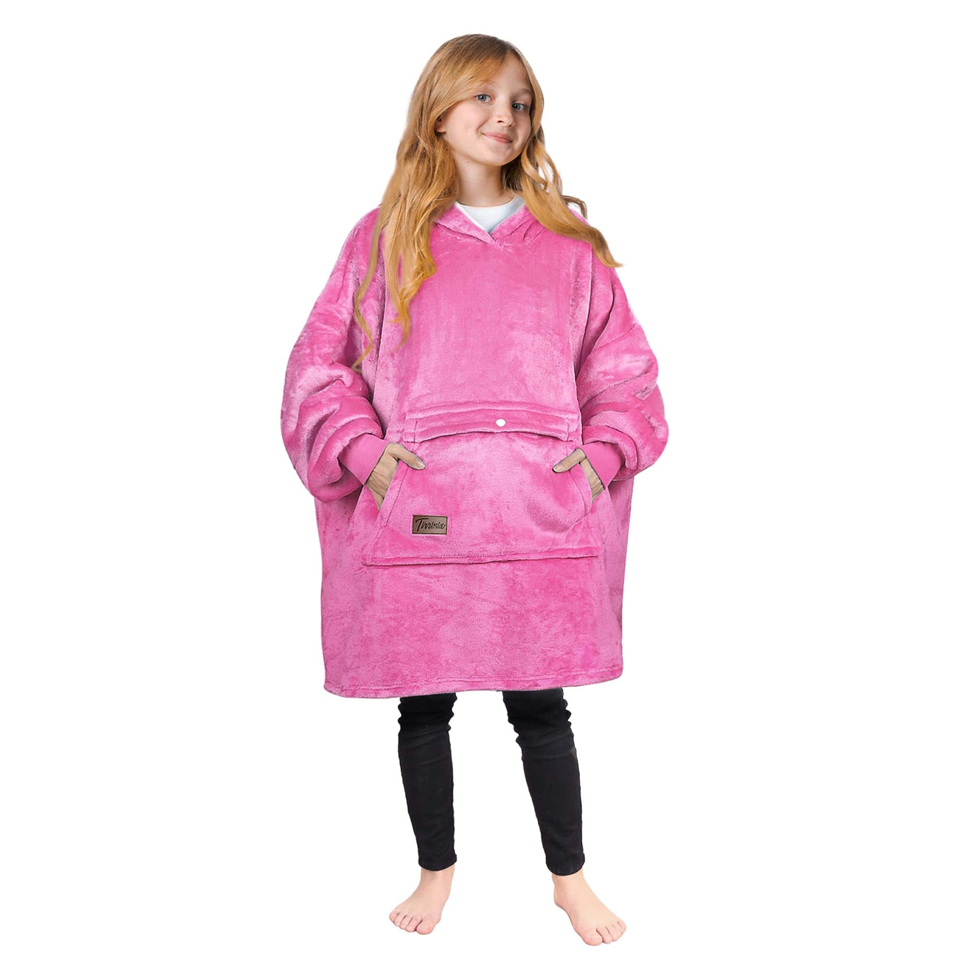 Tirrinia Manta con Capucha para niños, Manta Ponible de