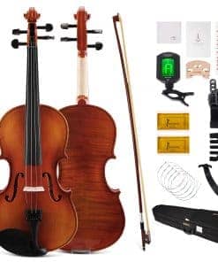 Violín PHOENIX 1/2 Kit de Tamaño Completo, Set de Violín