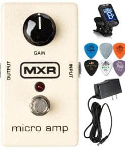 Pedal de Efectos MXR M133 Micro Amp con Aumento de Ganancia