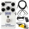 Pedal de Efectos de Compresor de Bajo MXR M87 con Fuente de