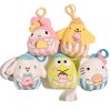 Set de 5 Mini Peluches Squishmallows Hello Kitty Clip On