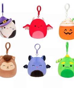 Set de 6 Mini Peluches de Halloween Squad Squishmallows de