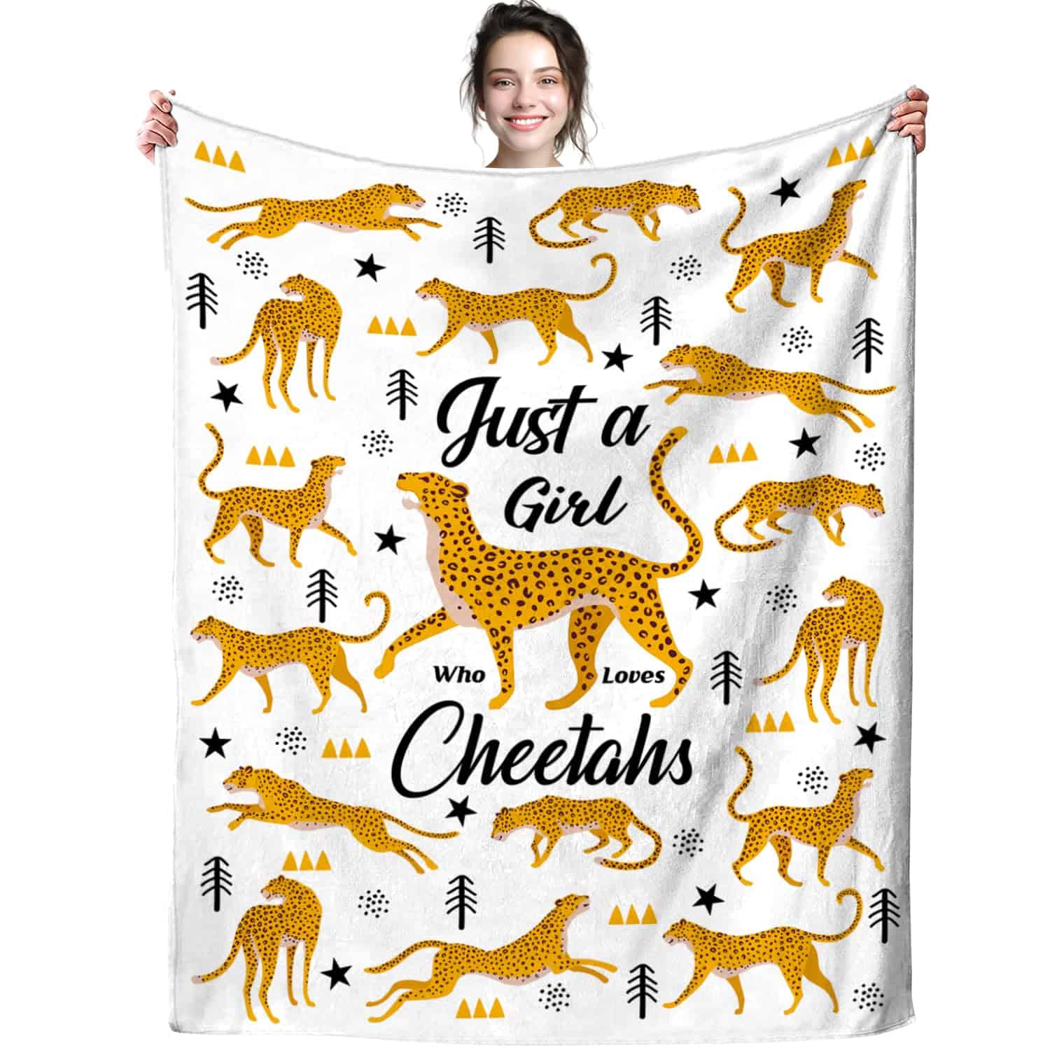 Manta de Cheetah Regalos de Peluche Sólo una Chica que Ama
