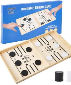 Juego de Hockey de Mesa de Puck Grande Veloz, Juego de