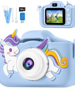 Cámara de Juguete para Niños y Niñas de 3 a 10 -Azul