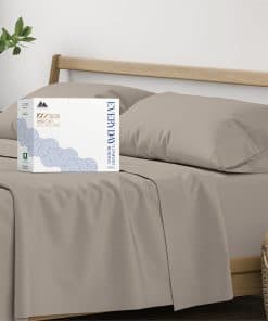 Juego de Sábanas 100% Algodón Orgánico Percale Queen