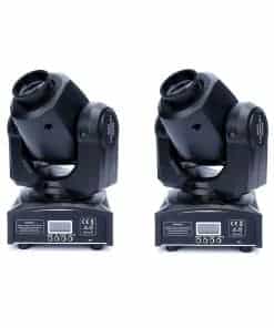 Luces de Escenario Luces Móviles Cabeza Móvil 8 Gobos 8