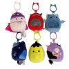 Squishmallows 2024 Conjunto de 6 Llaveros de Muñecos de
