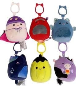 Squishmallows 2024 Conjunto de 6 Llaveros de Muñecos de