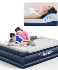 Colchón de aire Queen CHERIMOR con bomba integrada, Colchón