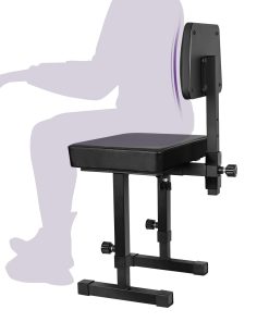 Banco de Piano Ajustable OUKMIC con Respaldo, Taburete con