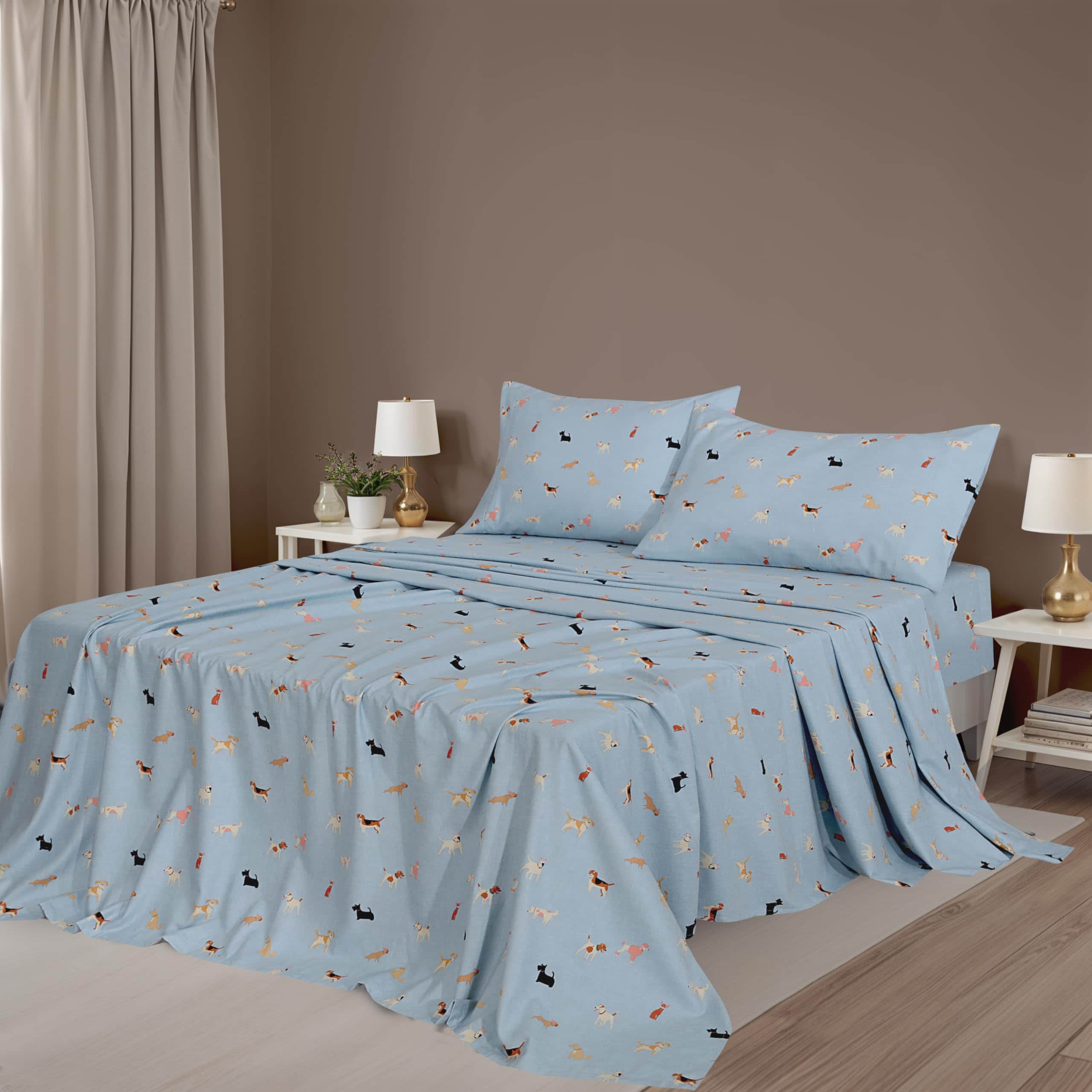 Juego de sábanas de Franela ZOYER para Cama Completa - - Imagen 3
