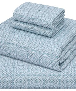 Juego de sábanas ZOYER 100% algodón - -Teal Geo