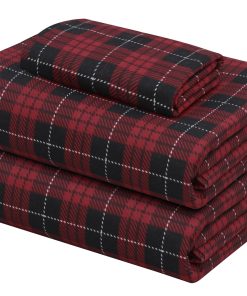 Juego de sábanas ZOYER de Franela Twin - Suave y cómodo con