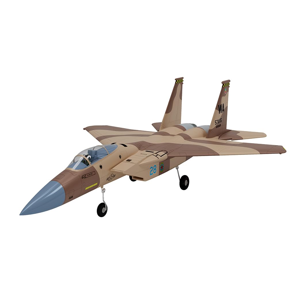 Avión de combate RC XFLY-MODEL F-15 Twin -Desierto camuflado - Imagen 3