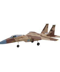 Avión de combate RC XFLY-MODEL F-15 Twin -Desierto camuflado
