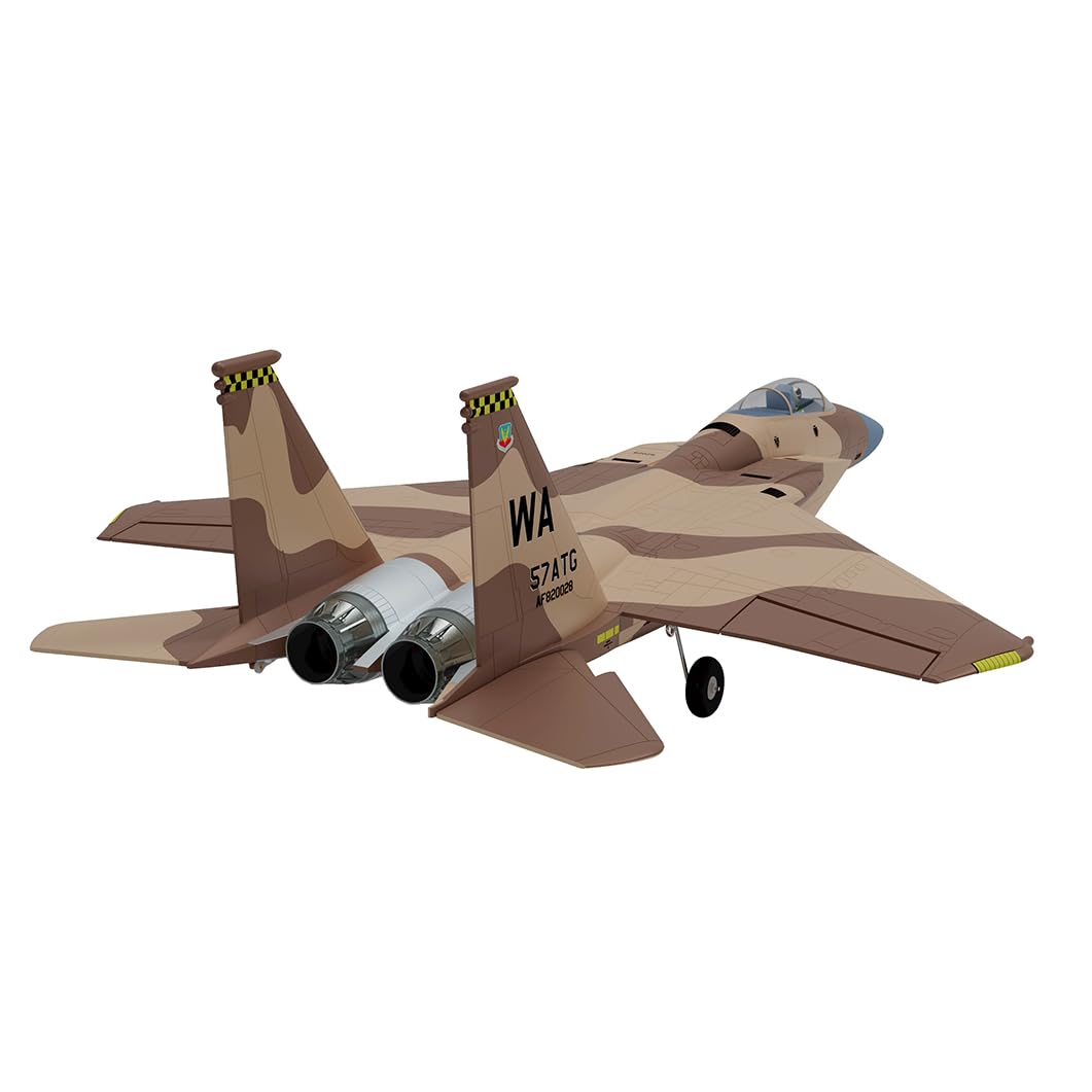 Avión de combate RC XFLY-MODEL F-15 Twin -Desierto camuflado - Imagen 4