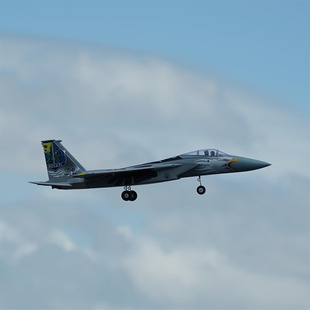 Avión de combate RC XFLY-MODEL F-15 Twin -Gris - Imagen 6
