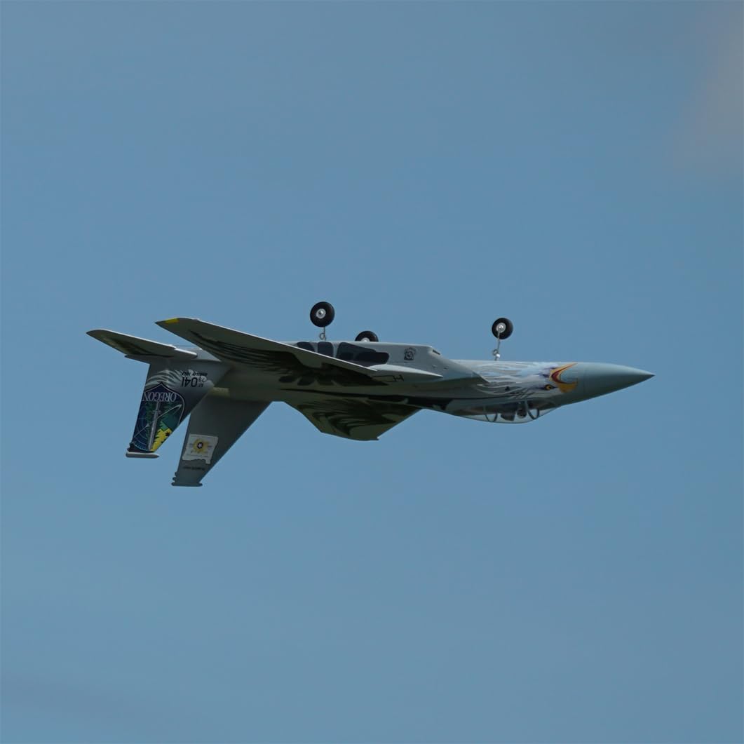 Avión de combate RC XFLY-MODEL F-15 Twin -Gris - Imagen 8