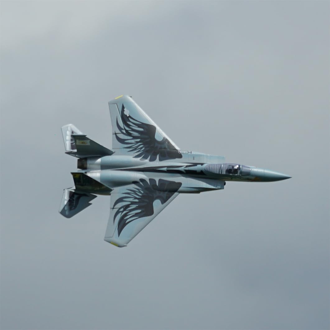 Avión de combate RC XFLY-MODEL F-15 Twin -Gris - Imagen 7