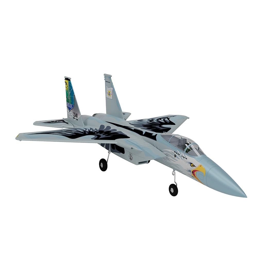 Avión de combate RC XFLY-MODEL F-15 Twin -Gris - Imagen 3