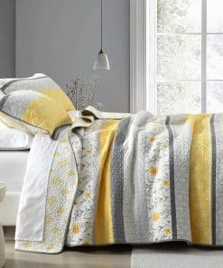 Juego de Colcha de Algodón Quilta Tamaño King - Colcha