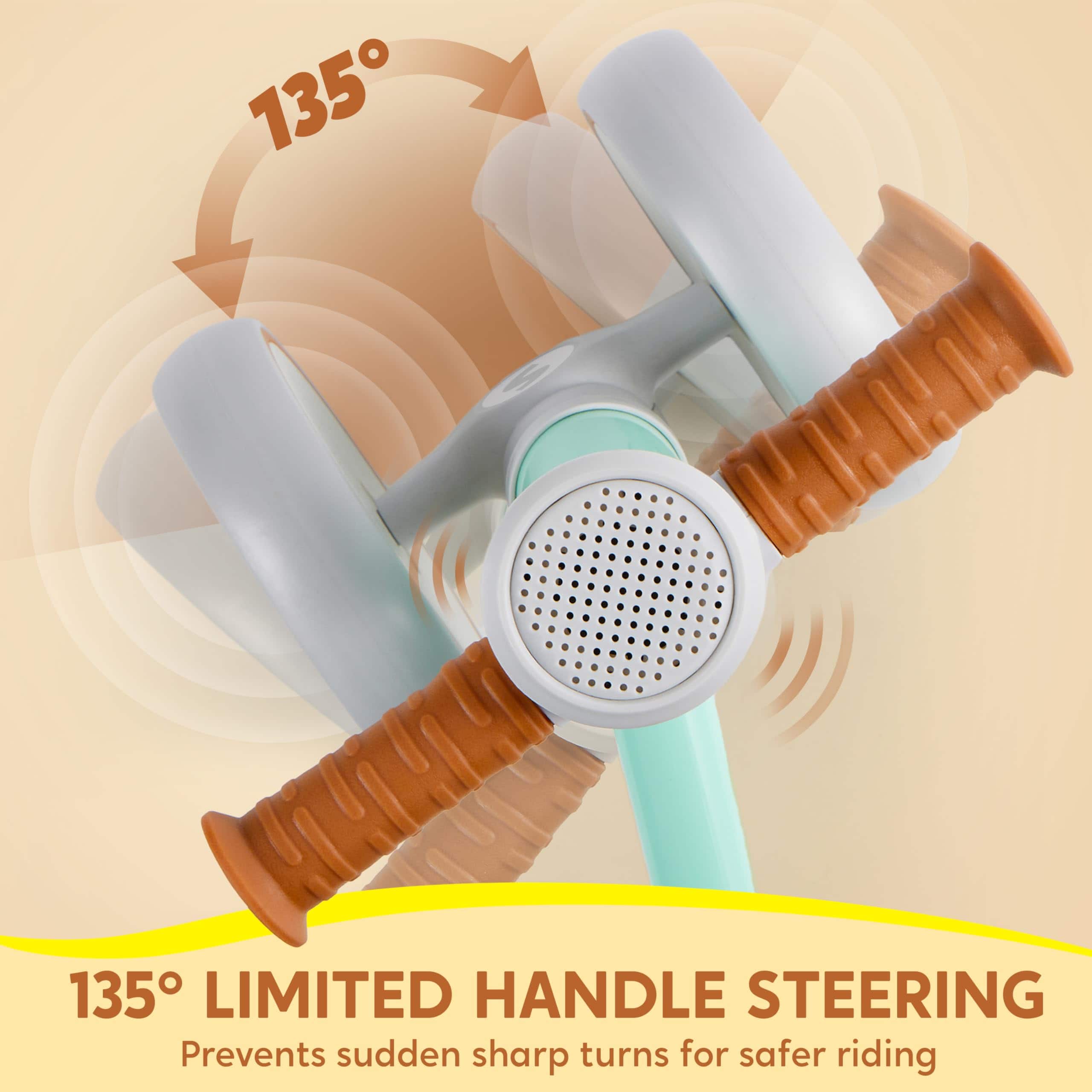 SYNCFUN Bicicleta de Equilibrio LED para Bebés con Música - Imagen 5