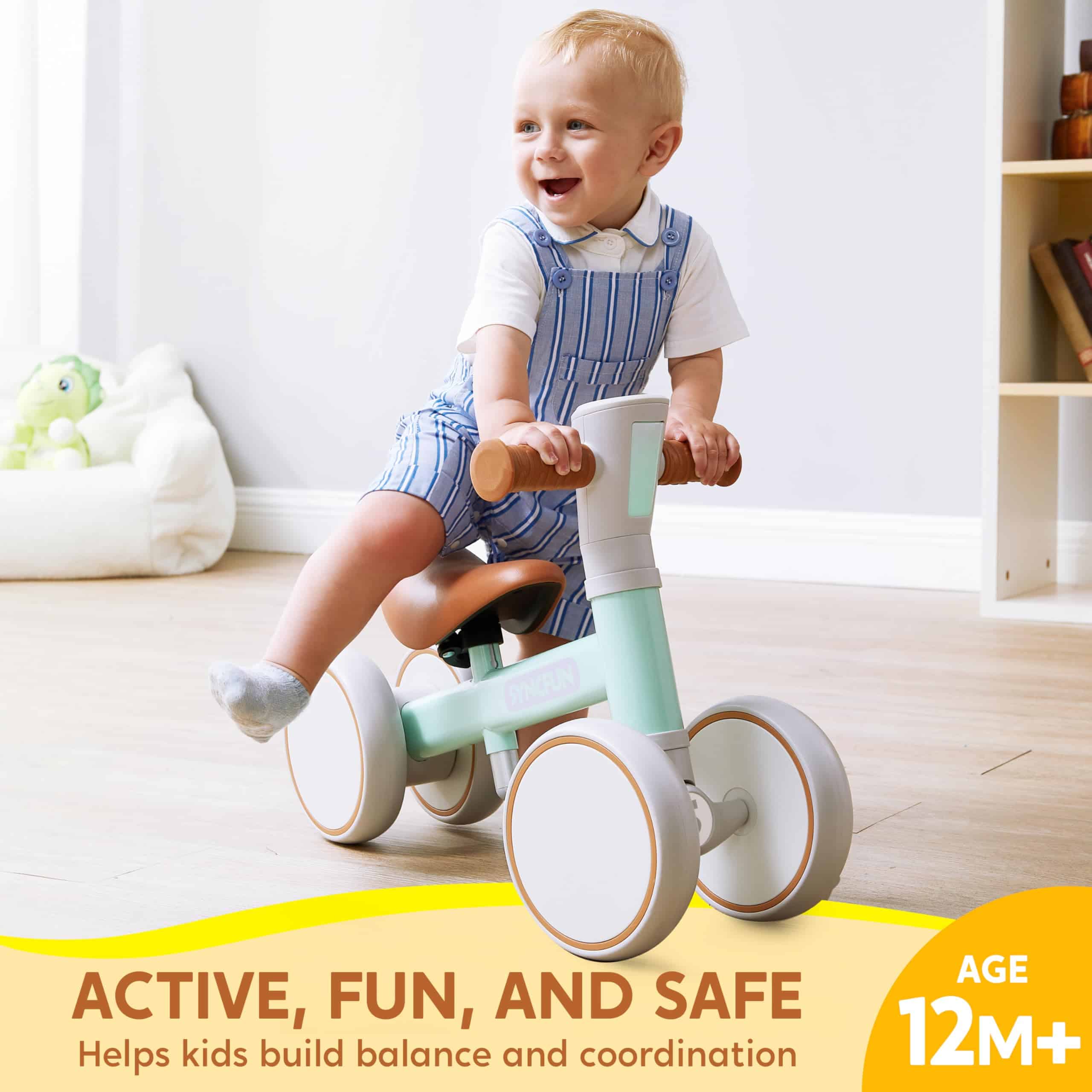 SYNCFUN Bicicleta de Equilibrio LED para Bebés con Música - Imagen 3