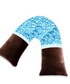 AS AWESLING Almohada en Forma de V de Espuma Viscoelástica