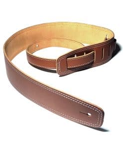 Correa de guitarra de cuero natural engrosado GeekPromise