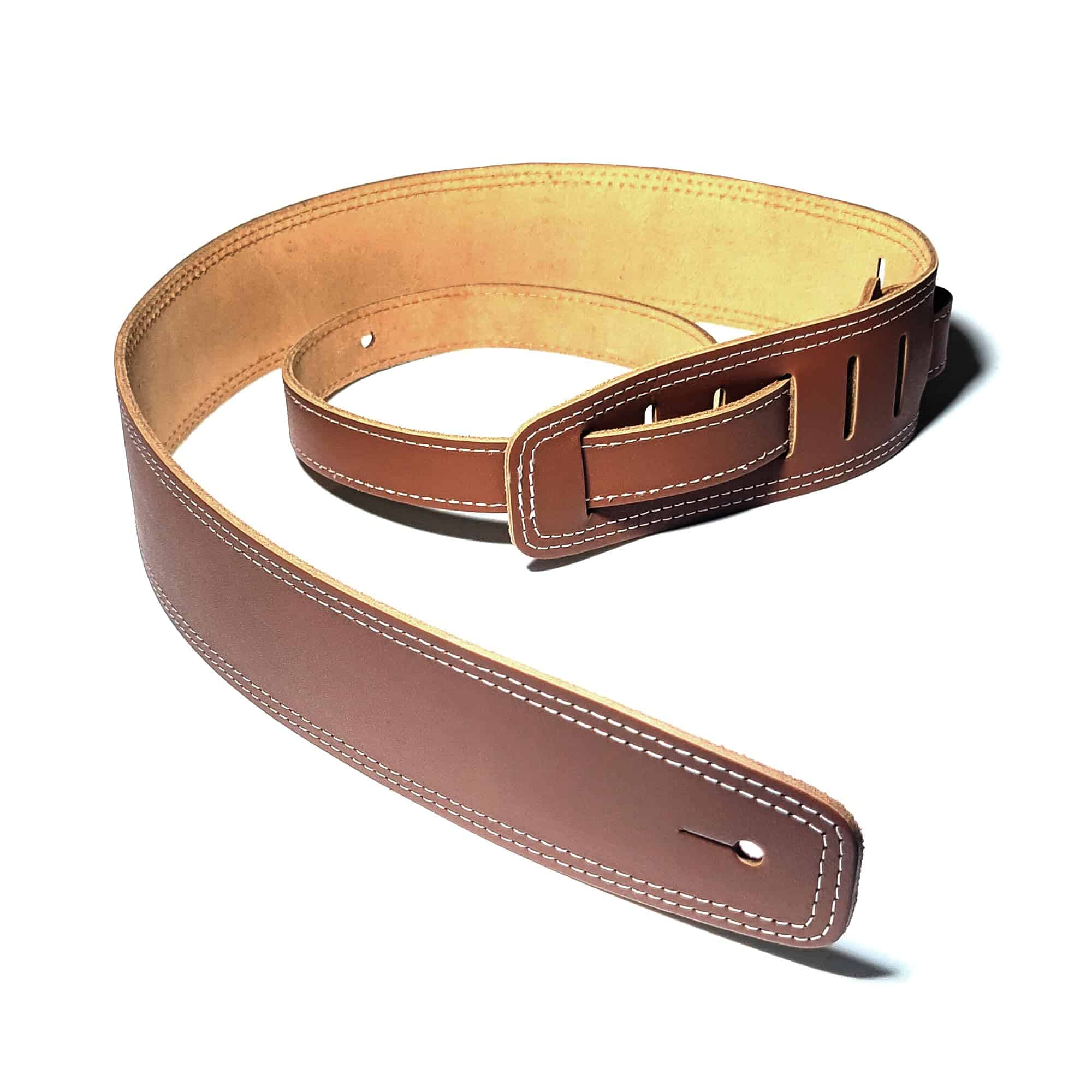 Correa de guitarra de cuero natural engrosado GeekPromise