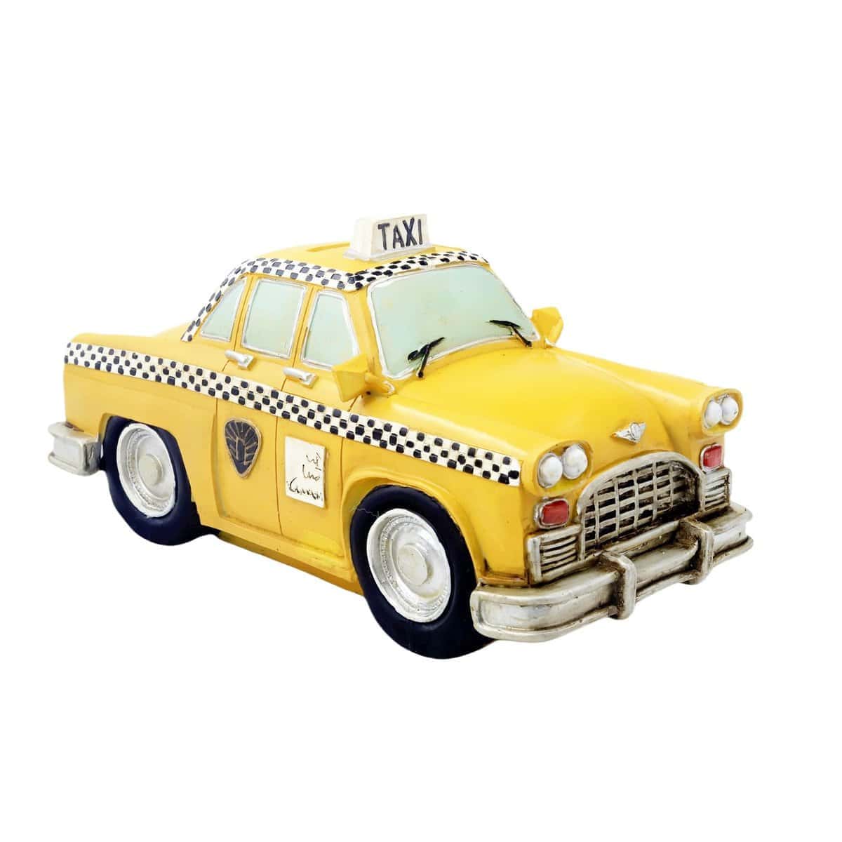 TRABEATOGA Modelo de Taxi retro amarillo de Nueva York