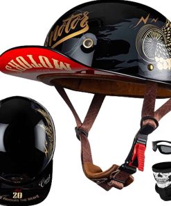 Casco de béisbol para motocicleta Media Cascara, Casco