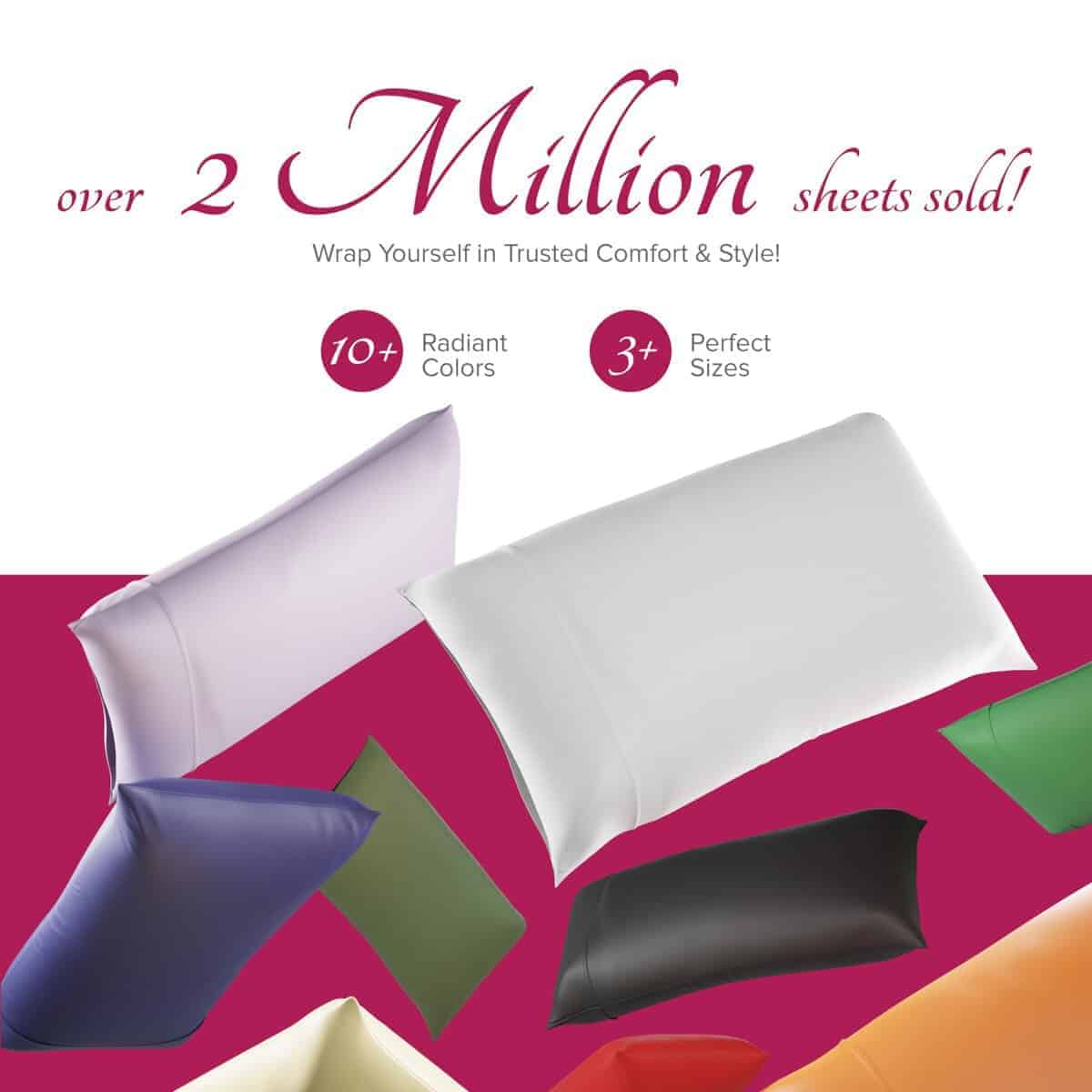 Set de 2 Fundas de Almohada Queen Carressa Linen 1200 TC - Imagen 9