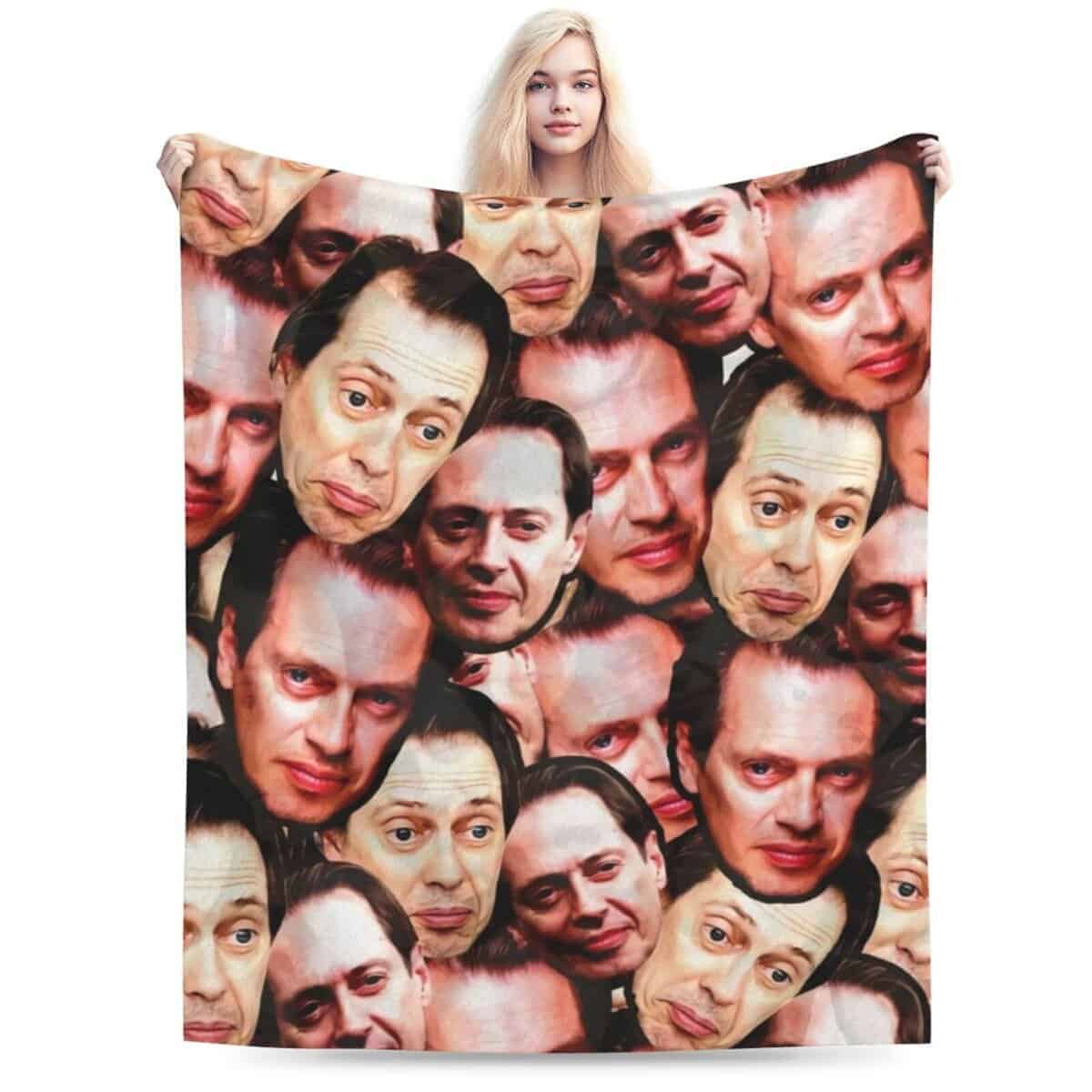 Mantas Uvcioul Steve Buscemi Suaves y Cómodas - Manta de