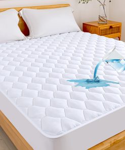 Protector de colchón king RestGuard, 100% impermeable,