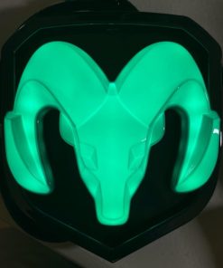 Emblema de parrilla iluminado RGB para RAM 2009-18,