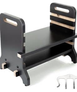 KROYBE - Banco de apoyo ajustable para el pie de piano -