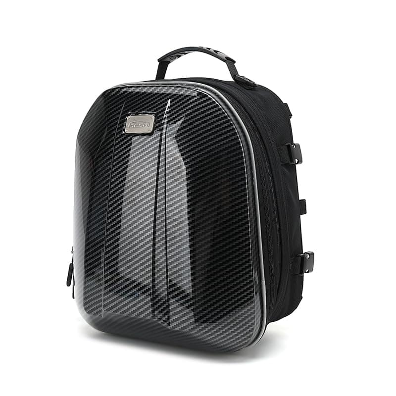 MOSYQI Bolsa de Cola para Motocicleta, Asiento Casco -