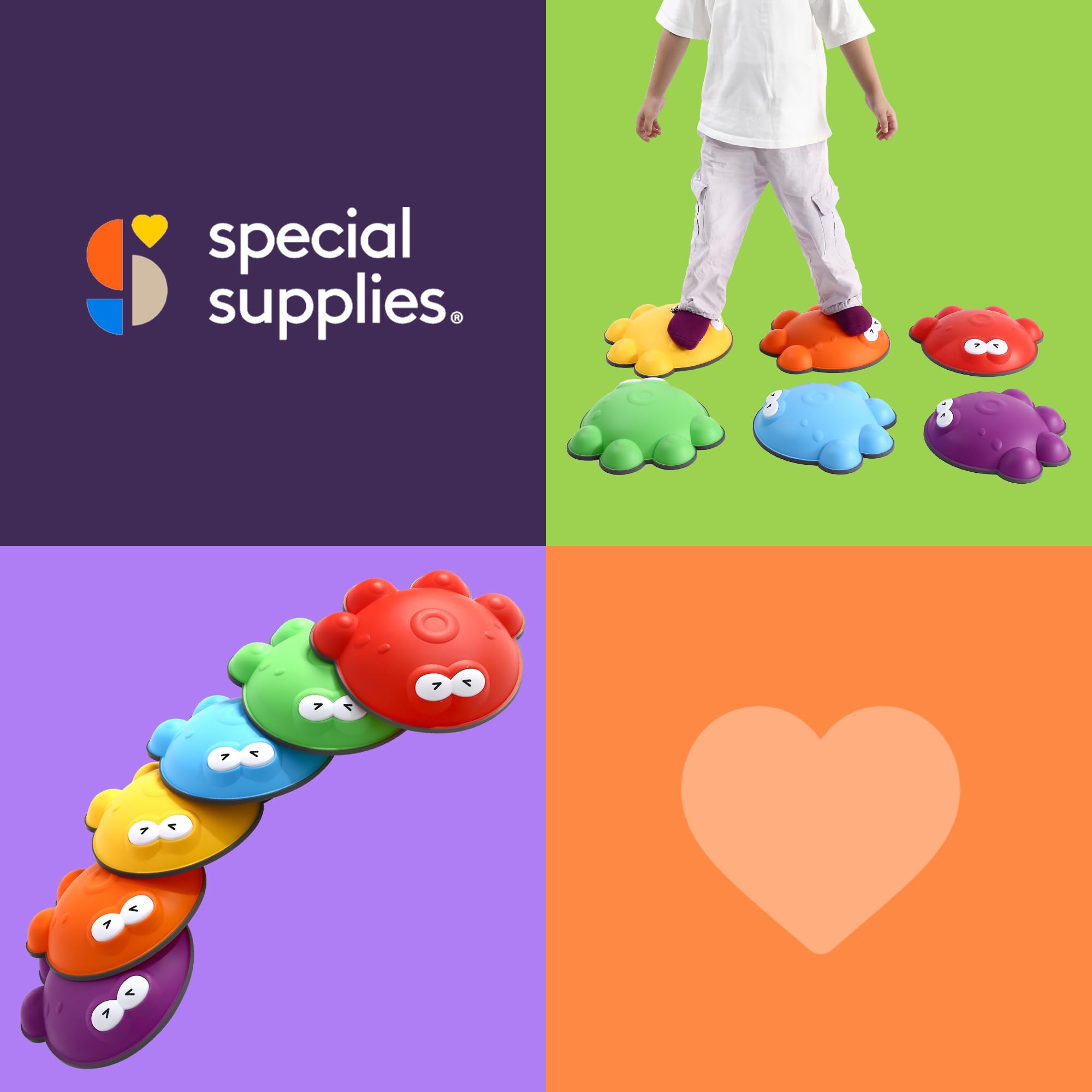Bloques de equilibrio de pulpo Special Supplies para niños - Imagen 8