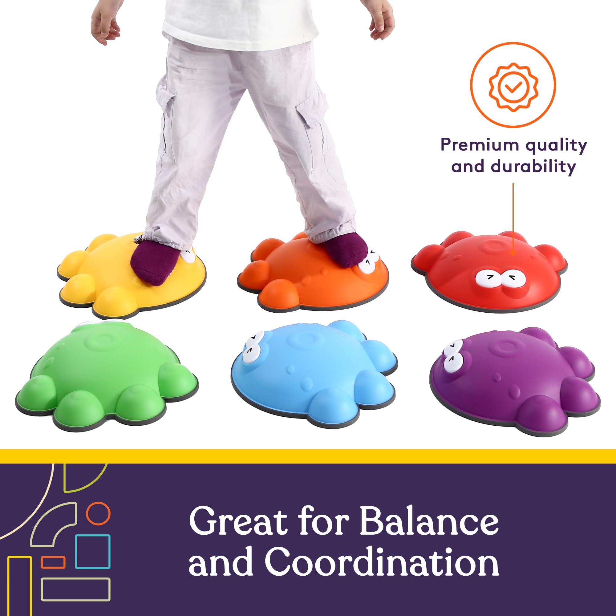 Bloques de equilibrio de pulpo Special Supplies para niños - Imagen 6