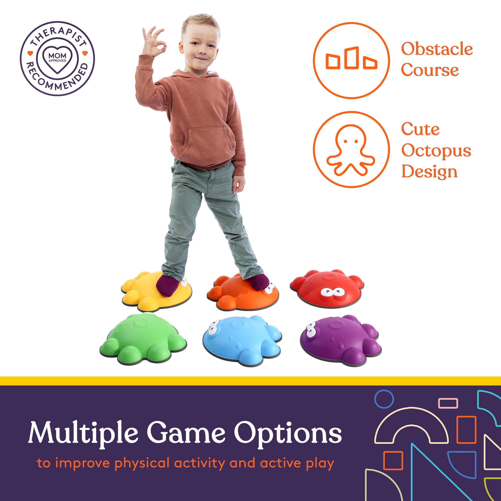 Bloques de equilibrio de pulpo Special Supplies para niños - Imagen 7