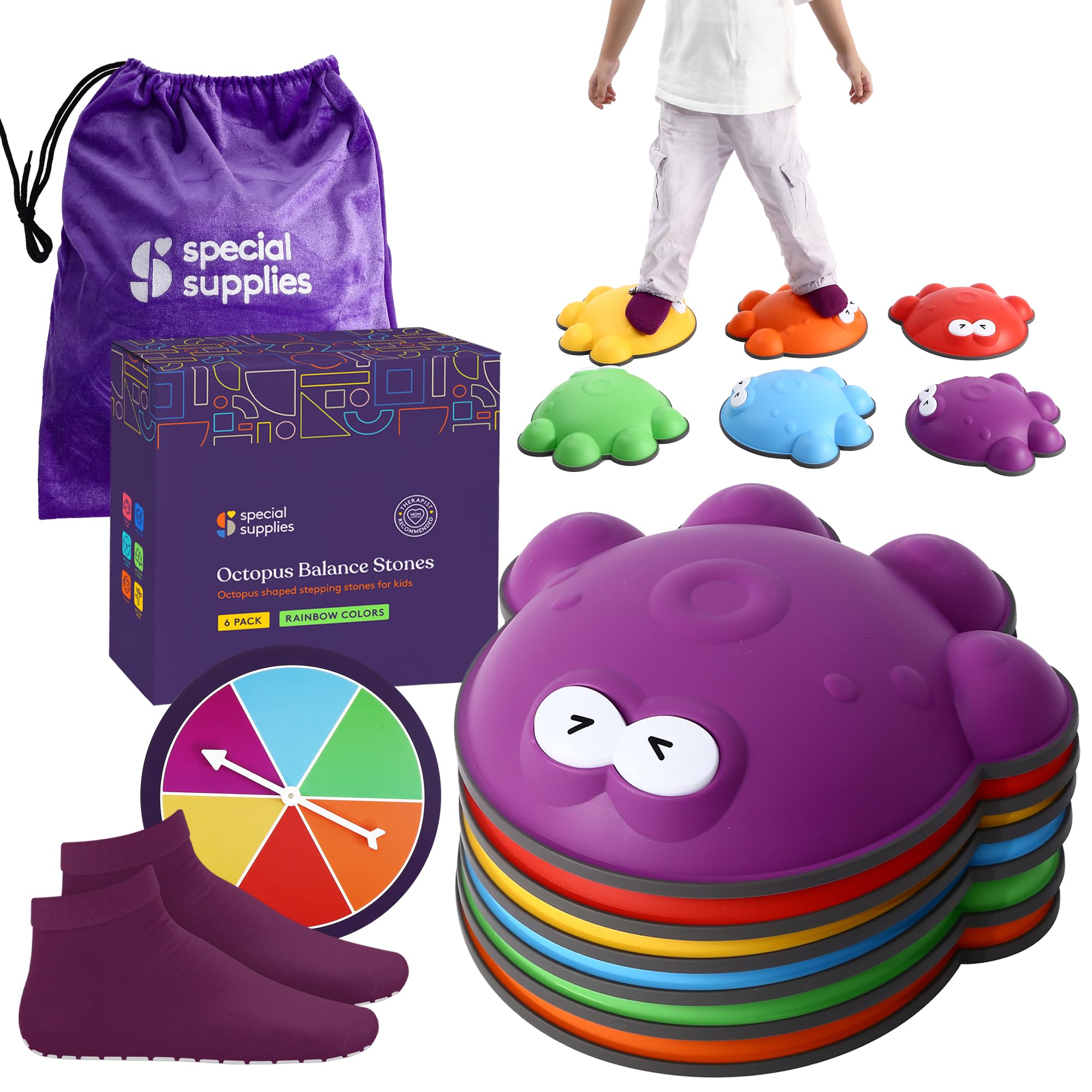 Bloques de equilibrio de pulpo Special Supplies para niños