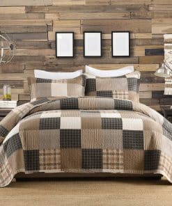 Juego de edredón de lino 100% algodón tamaño King - Edredón