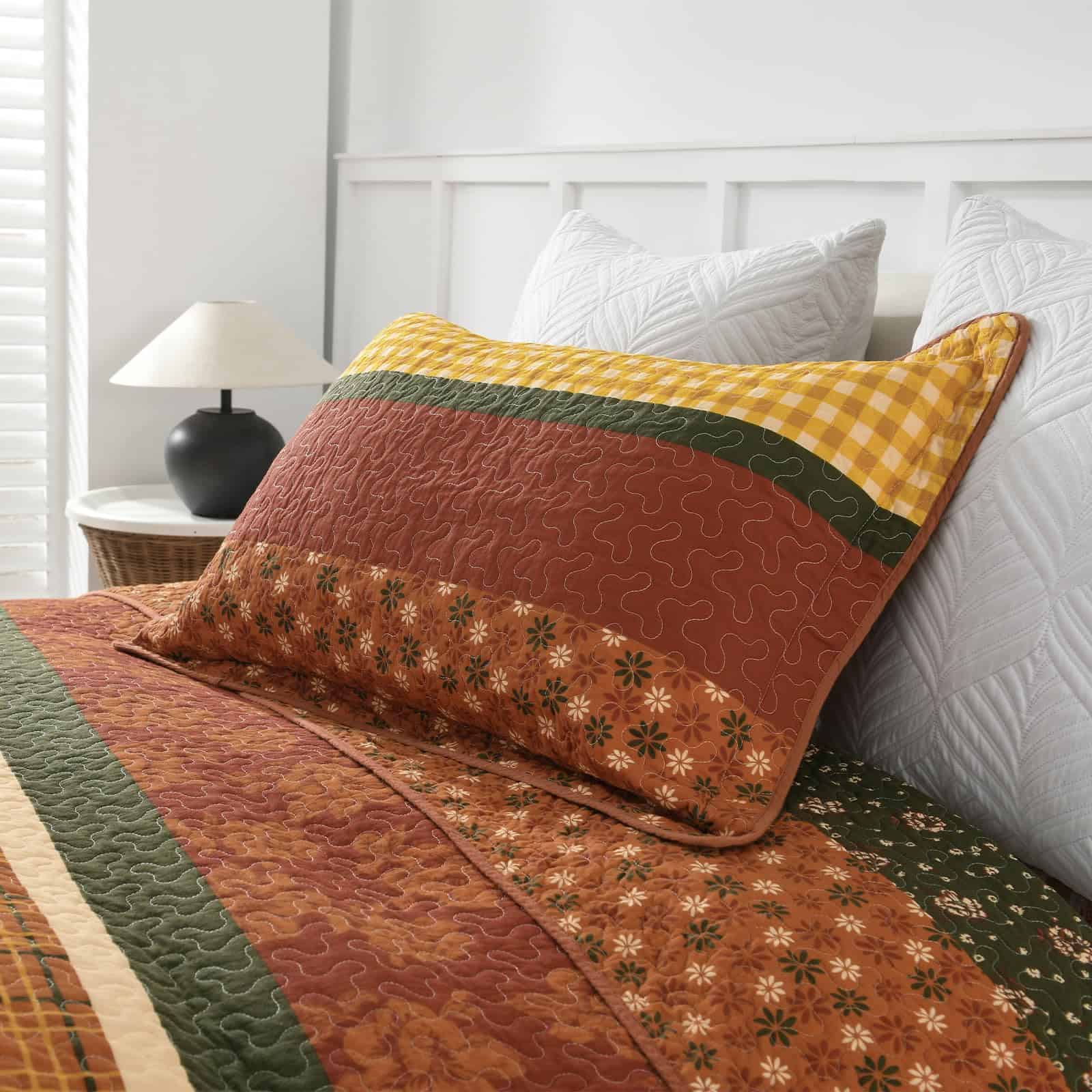 Colcha de Algodón Quilta 100% Tamaño Queen - - Imagen 8