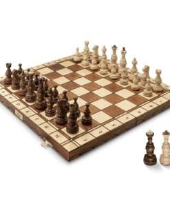 Juego de Ajedrez de Madera de Lujo Wegiel Legate para