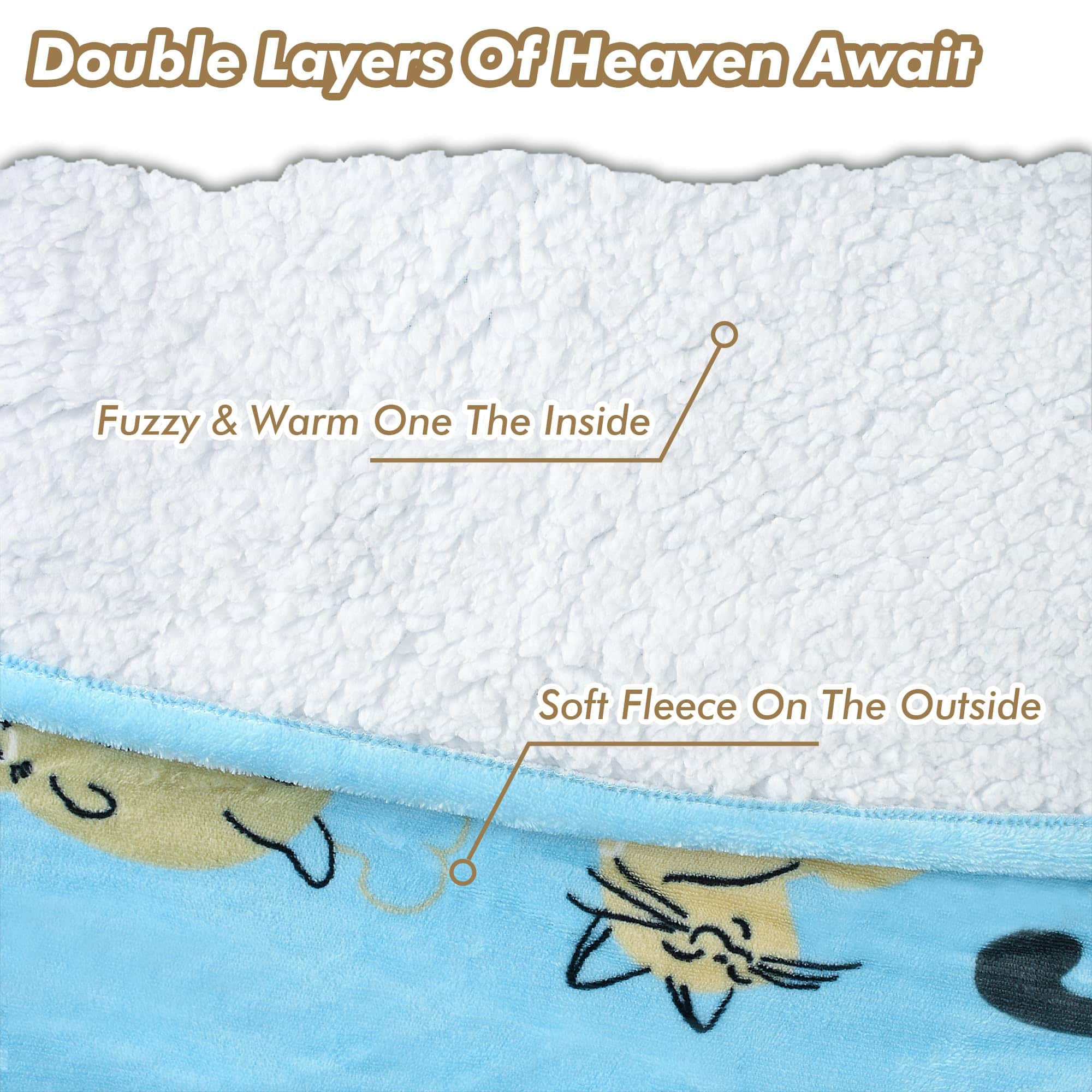 Manta con Capucha Tirrinia para Niños, Manta Portátil de - Imagen 6