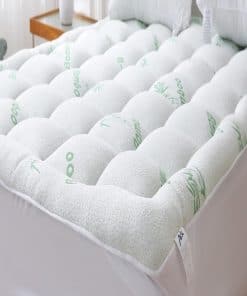 Topper de Colchón Twin de Bambú Viscosa Enfriado Grueso