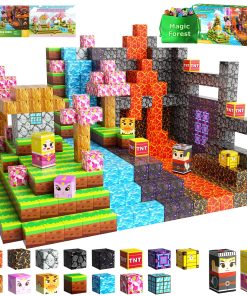 100PCS Blocos Magnéticos, Construye tu Mundo Mágico en el