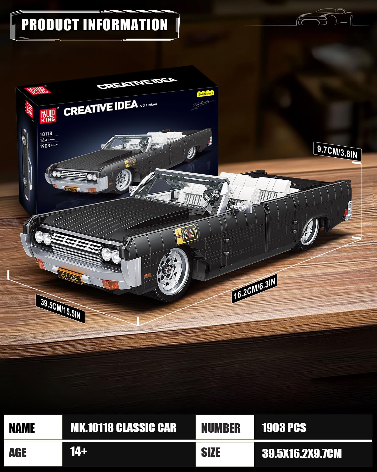 Kit de bloques de construcción de coche -estática) - Imagen 8